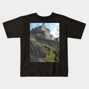 Edinburgh Castle, Scotland Kids T-Shirt